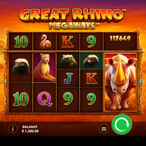 Sportaza - Great Rhino Megaways Slot Game