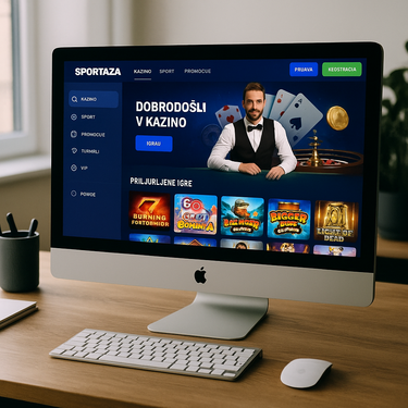 Sportaza - Desktop Platform Interface - Slovenian Casino
